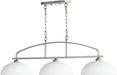 Quorum Home Quorum - 6660-3-64 - Three Light Island Pendant - Classic Nickel
