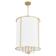 Quorum Home Quorum - 6705-4-80 - Four Light Entry - Aged Brass