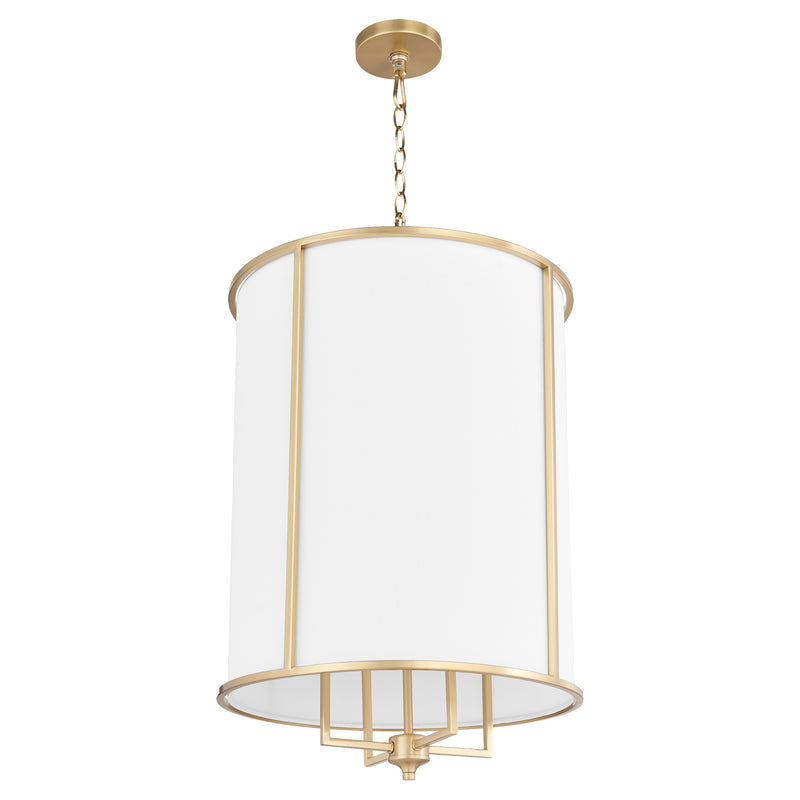 Quorum Home Quorum - 6705-4-80 - Four Light Entry - Aged Brass