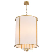 Quorum Home Quorum - 6705-4-80 - Four Light Entry - Aged Brass