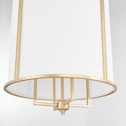 Quorum Home Quorum - 6705-4-80 - Four Light Entry - Aged Brass