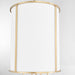 Quorum Home Quorum - 6705-4-80 - Four Light Entry - Aged Brass