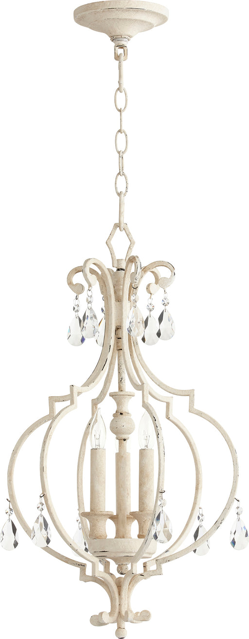 Quorum Home Quorum - 6714-3-70 - Three Light Entry Pendant - Persian White
