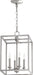 Quorum Home Quorum - 6731-4-65 - Four Light Entry Pendant - Satin Nickel