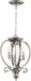 Quorum Home Quorum - 6754-3-64 - Three Light Dual Mount - Classic Nickel