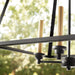 Quorum Home Quorum - 676-4-69 - Four Light Pendant - Textured Black