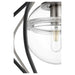 Quorum Home Quorum - 6802-6965 - One Light Pendant - Textured Black w/ Satin Nickel