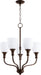 Quorum Home Quorum - 6811-5-86 - Five Light Chandelier - Oiled Bronze