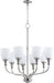 Quorum Home Quorum - 6811-8-65 - Eight Light Chandelier - Satin Nickel
