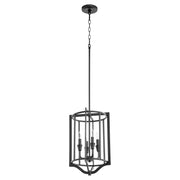 Quorum Home Quorum - 6814-4-69 - Four Light Pendant - Textured Black
