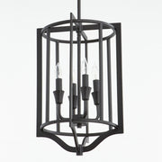 Quorum Home Quorum - 6814-4-69 - Four Light Pendant - Textured Black