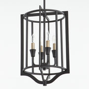 Quorum Home Quorum - 6814-4-69 - Four Light Pendant - Textured Black
