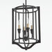 Quorum Home Quorum - 6814-4-69 - Four Light Pendant - Textured Black