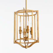 Quorum Home Quorum - 6814-4-74 - Four Light Pendant - Gold Leaf