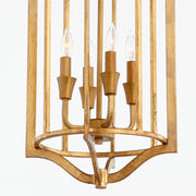 Quorum Home Quorum - 6814-4-74 - Four Light Pendant - Gold Leaf