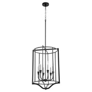 Quorum Home Quorum - 6814-6-69 - Six Light Pendant - Textured Black