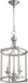 Quorum Home Quorum - 6822-3-65 - Three Light Entry Pendant - Satin Nickel