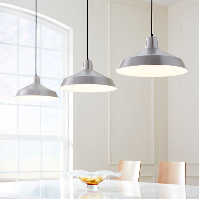 Quorum Home Quorum - 6822-65 - One Light Pendant - Satin Nickel