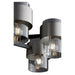 Quorum Home Quorum - 683-6-6965 - Six Light Chandelier - Textured Black w/ Satin Nickel