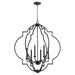 Quorum Home Quorum - 6842-6-69 - Six Light Pendant - Textured Black