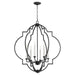 Quorum Home Quorum - 6842-6-69 - Six Light Pendant - Textured Black