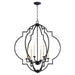Quorum Home Quorum - 6842-6-69 - Six Light Pendant - Textured Black