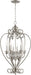 Quorum Home Quorum - 6854-9-64 - Nine Light Entry Pendant - Classic Nickel
