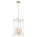 Quorum Home Quorum - 686-4-65 - Four Light Entry Pendant - Satin Nickel