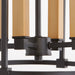 Quorum Home Quorum - 686-4-69 - Four Light Entry Pendant - Textured Black