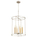 Quorum Home Quorum - 686-6-65 - Six Light Entry Pendant - Satin Nickel