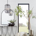 Quorum Home Quorum - 688-4-69 - Four Light Entry Pendant - Textured Black