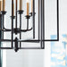 Quorum Home Quorum - 688-6-69 - Six Light Entry Pendant - Textured Black