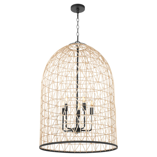 Quorum Home Quorum - 6902-5-59 - Five Light Pendant - Matte Black