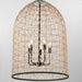 Quorum Home Quorum - 6902-5-59 - Five Light Pendant - Matte Black