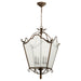 Quorum Home Quorum - 6906-4-39 - Four Light Entry Pendant - Vintage Copper