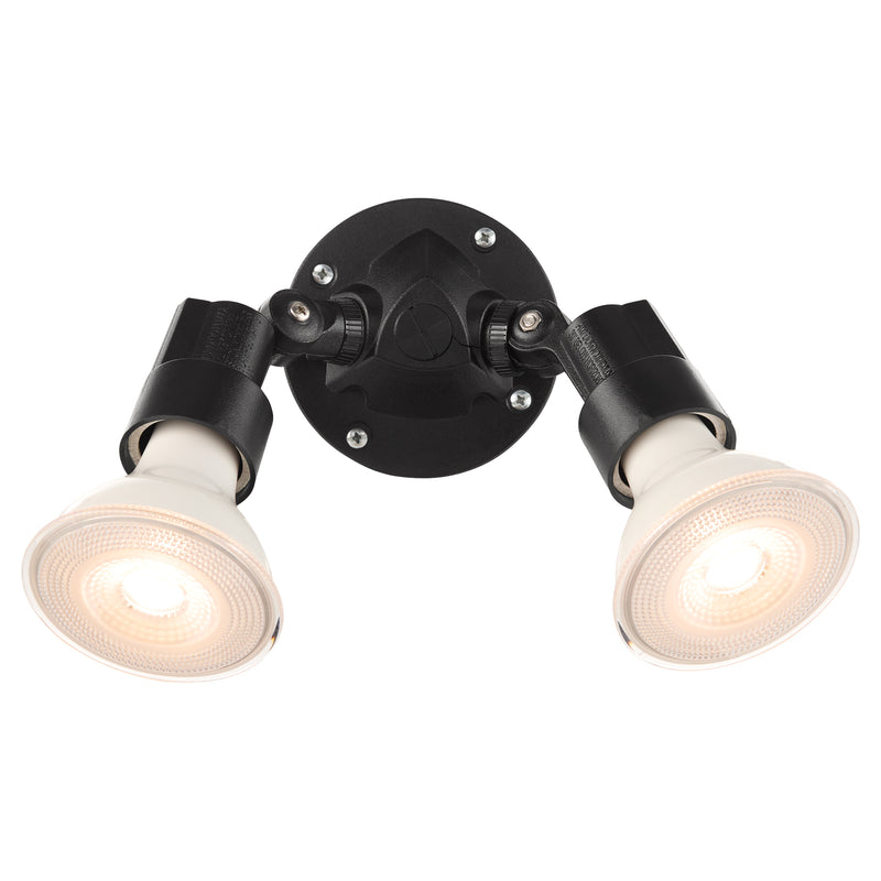 2 Light Wet Par Holder  - Black