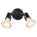 2 Light Wet Par Holder  - Black