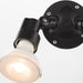 2 Light Wet Par Holder  - Black