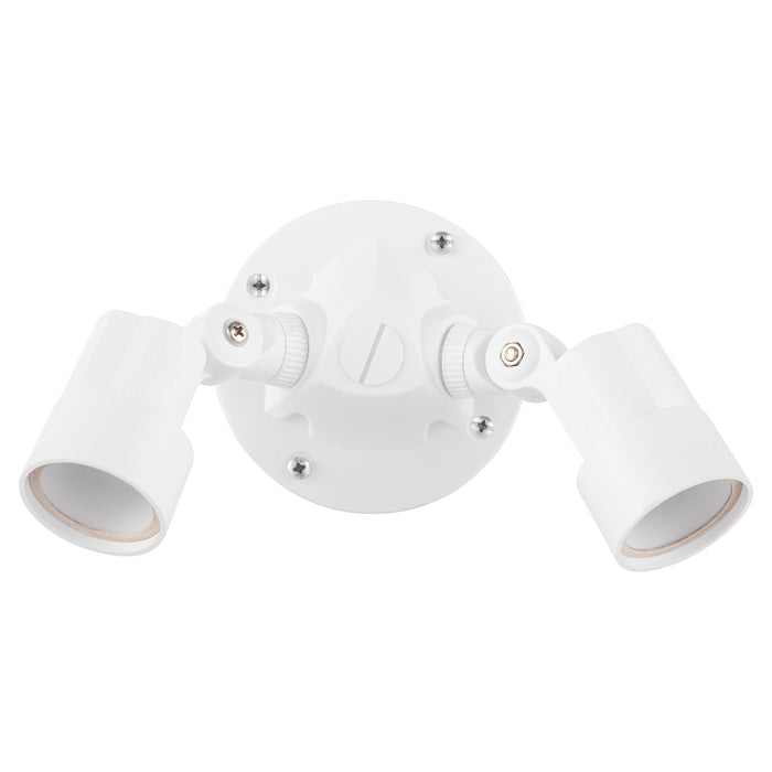 2 Light Wet Par Holder  - White