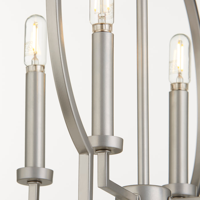 Quorum Home Quorum - 6942-4-64 - Four Light Pendant - Classic Nickel