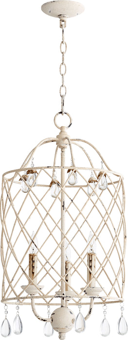Quorum Home Quorum - 6944-3-70 - Three Light Entry Pendant - Persian White