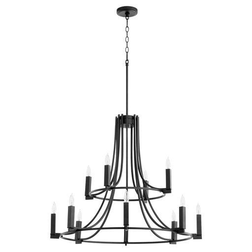Quorum Home Quorum - 696-12-69 - 12 Light Chandelier - Textured Black