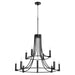 Quorum Home Quorum - 696-12-69 - 12 Light Chandelier - Textured Black