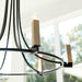 Quorum Home Quorum - 696-6-69 - Six Light Chandelier - Textured Black