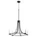 Quorum Home Quorum - 696-6-69 - Six Light Chandelier - Textured Black