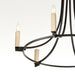Quorum Home Quorum - 696-9-69 - Nine Light Chandelier - Textured Black