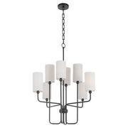 Quorum Home Quorum - 698-8-59 - Eight Light Chandelier - Matte Black