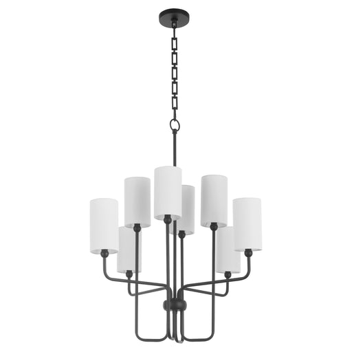 Quorum Home Quorum - 698-8-59 - Eight Light Chandelier - Matte Black