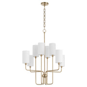Quorum Home Quorum - 698-8-80 - Eight Light Chandelier - Aged Brass