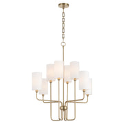 Quorum Home Quorum - 698-8-80 - Eight Light Chandelier - Aged Brass